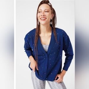 NWOT Terez Gemstone Cardigan Size Medium